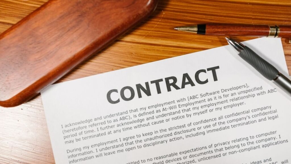 PDF van Voorbeeld contract onbepaalde tijd gratis downloaden