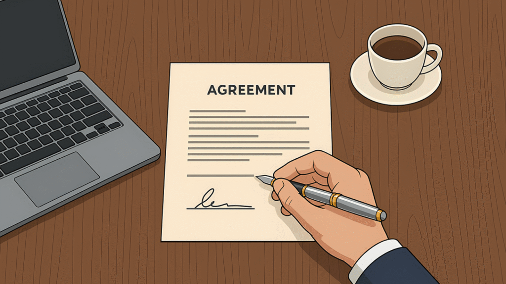 PDF van Hospita contract voorbeeld gratis downloaden